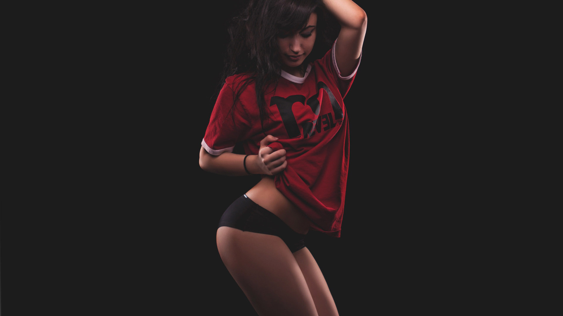 漂亮性感美女电脑桌面背景