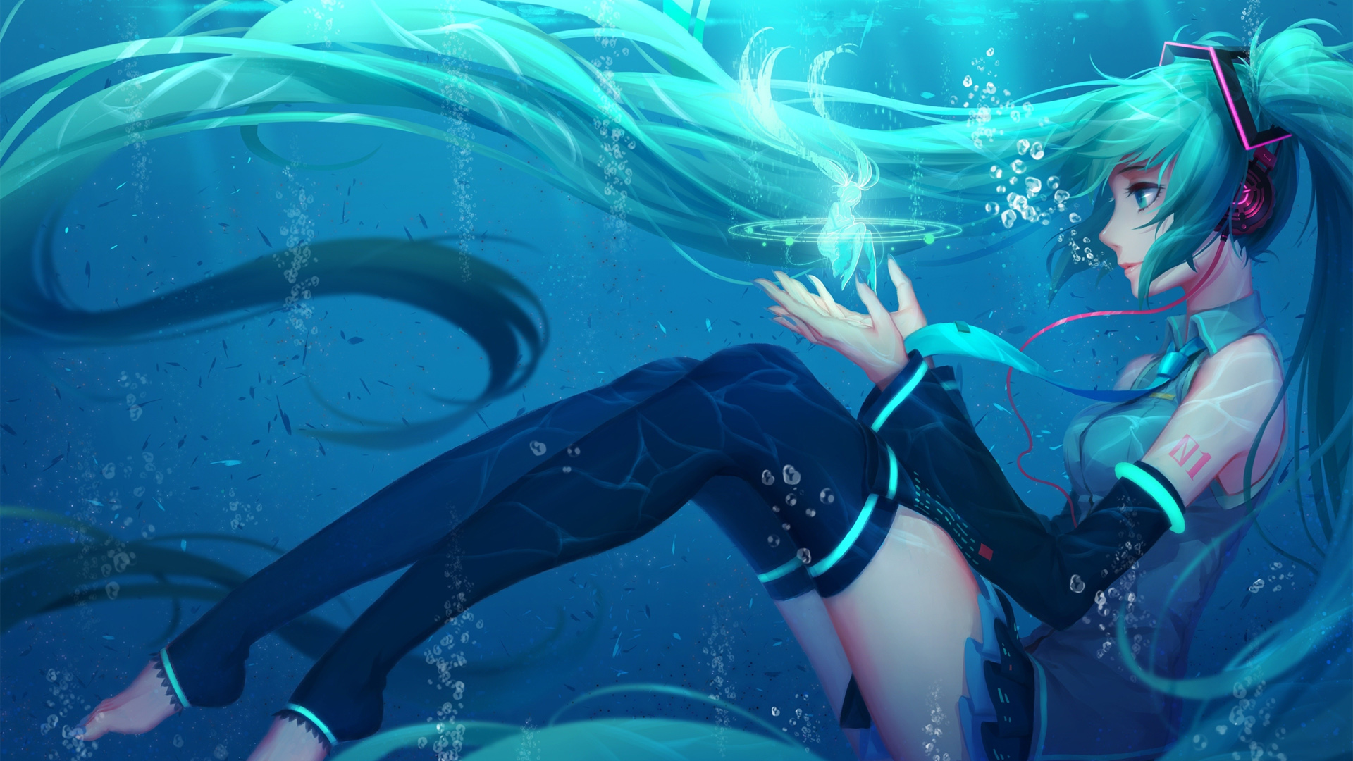 初音未来水下唯美壁纸