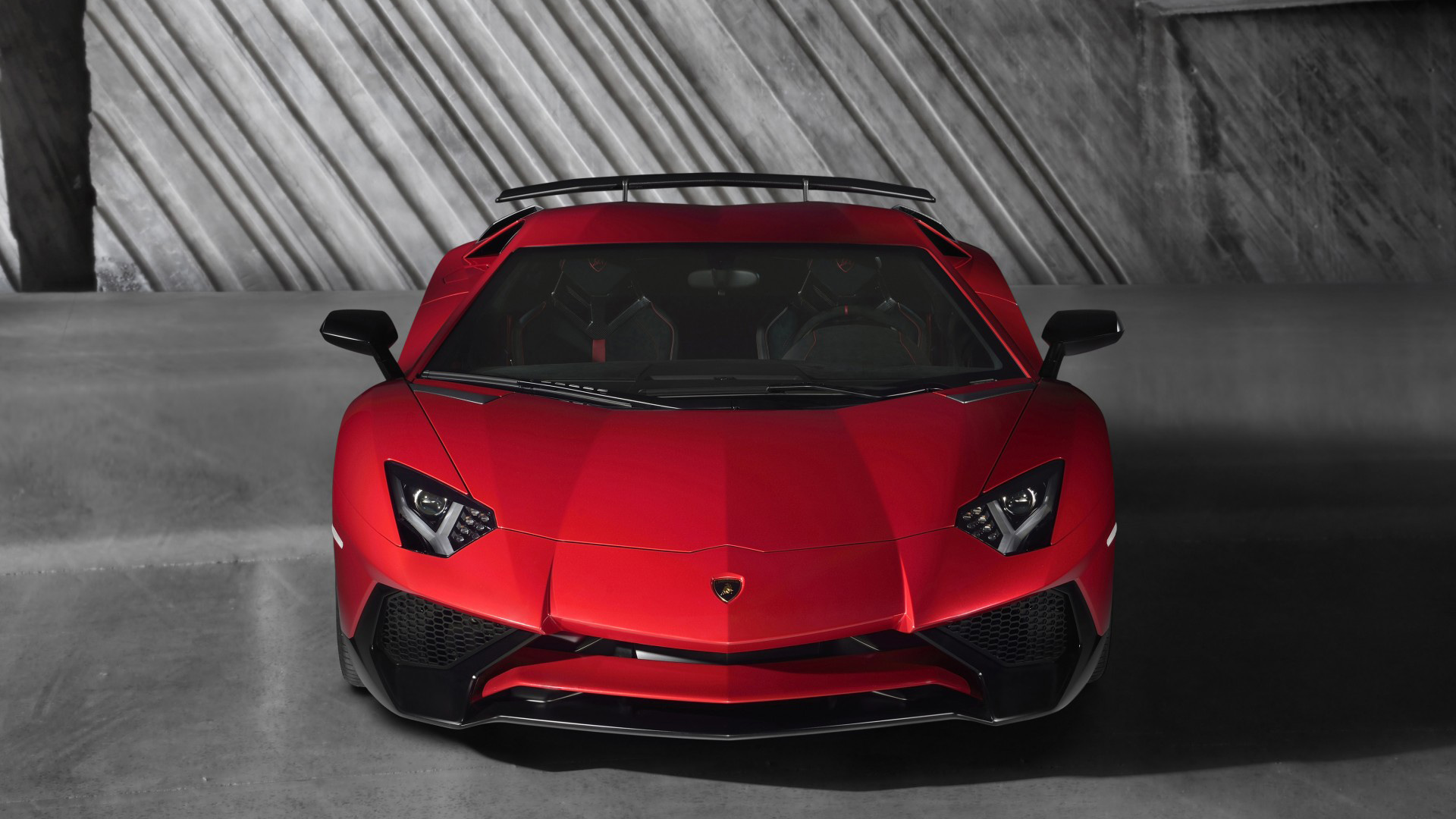 2015红色兰博基尼Aventador LP750-4 SuperVeloce lb834高清壁纸免费下载