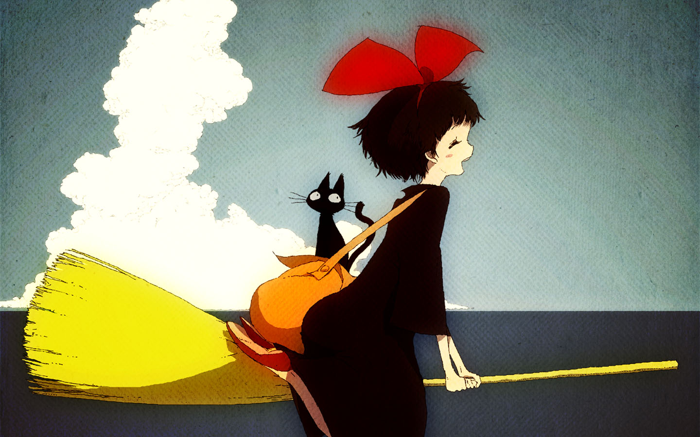 魔女宅急便精美壁纸，免费动漫桌面背景，一键下载！