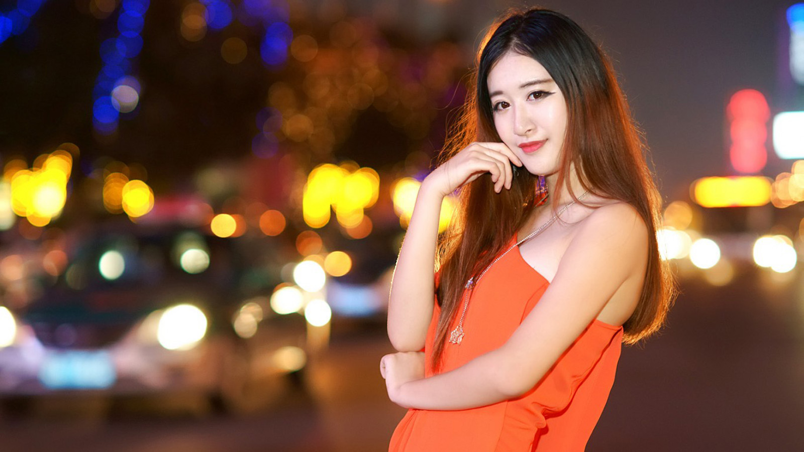 霓虹美女壁纸大赏，高清免费电脑壁纸一键下载