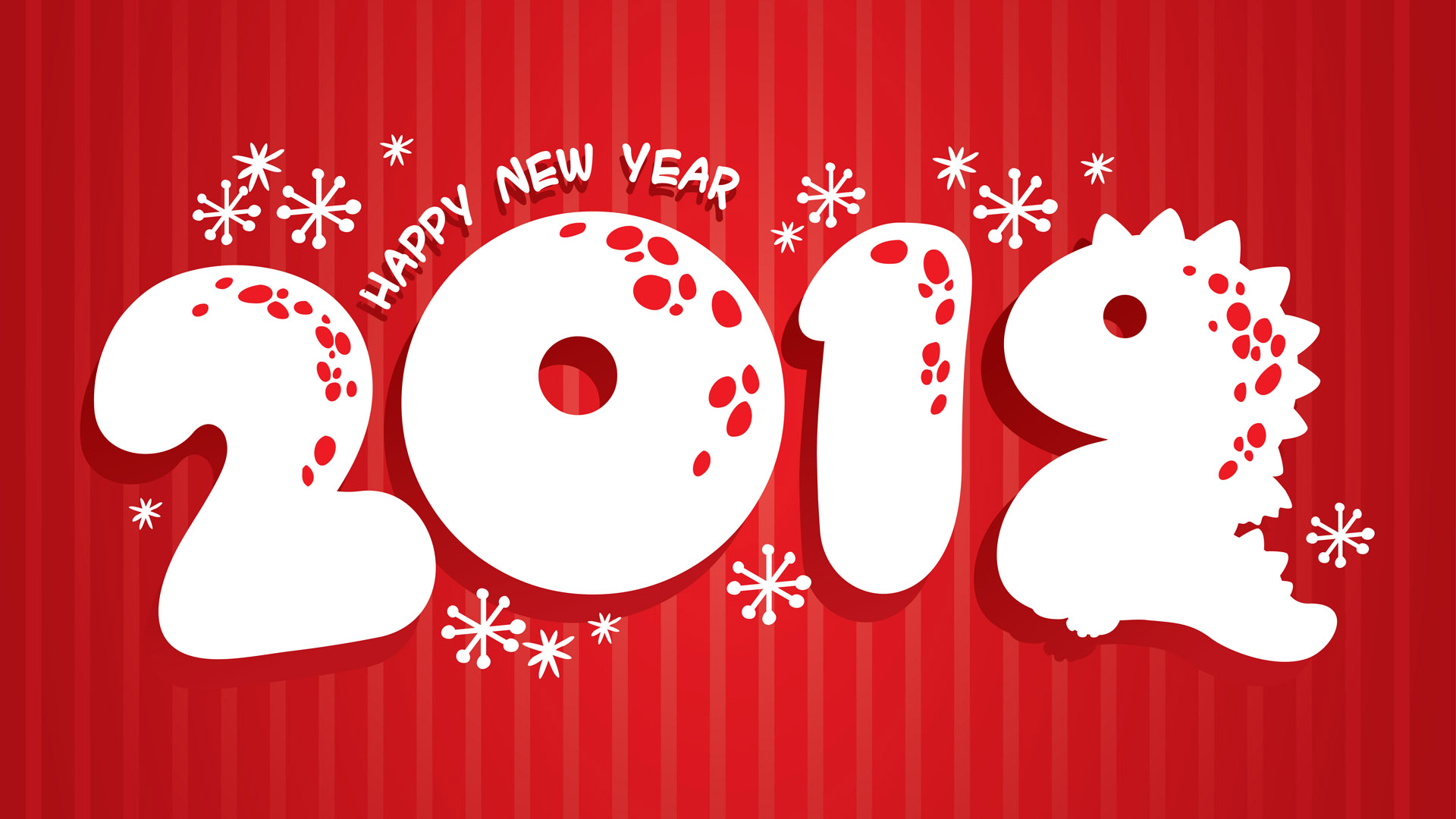 2012新年快乐POP图片及免费电脑壁纸下载