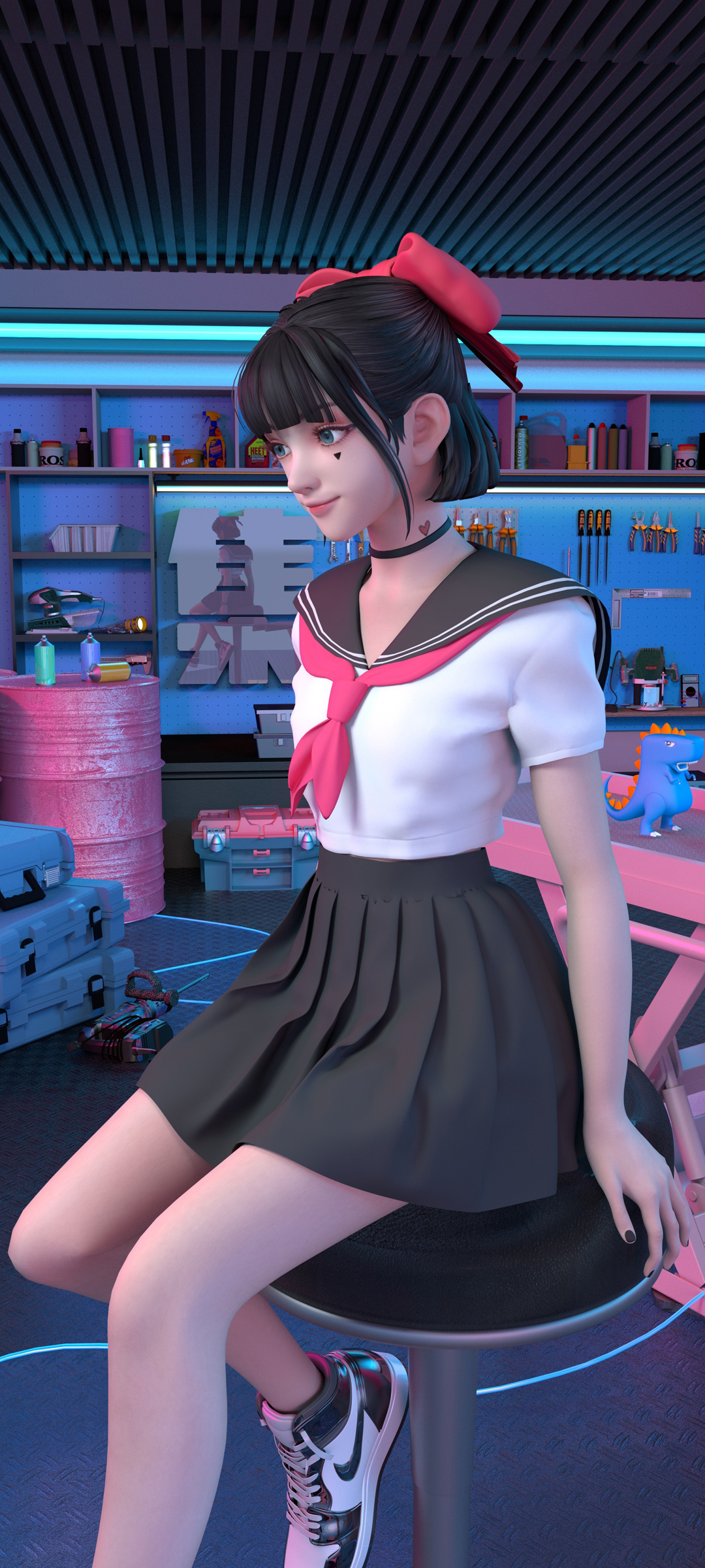 集原美水手服精选，高清手机壁纸免费下载，畅享视觉盛宴