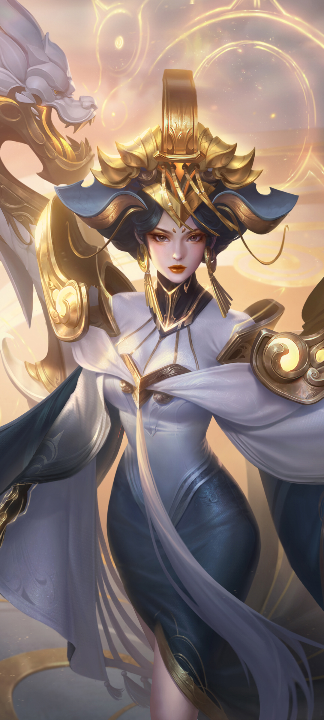王者荣耀，武则天神器明辉仪绝美壁纸，免费手机下载！