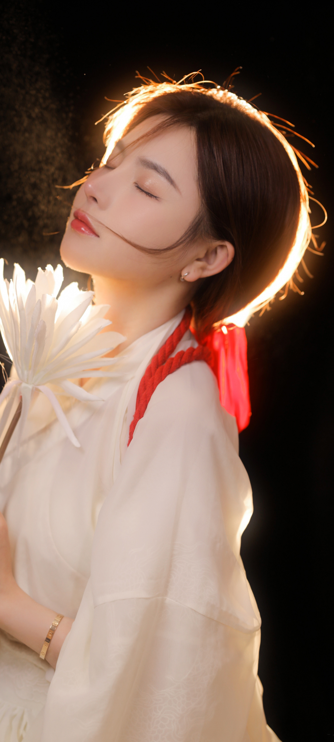 唯美闭眼女神江亦祺，精选手机壁纸，免费下载尽享