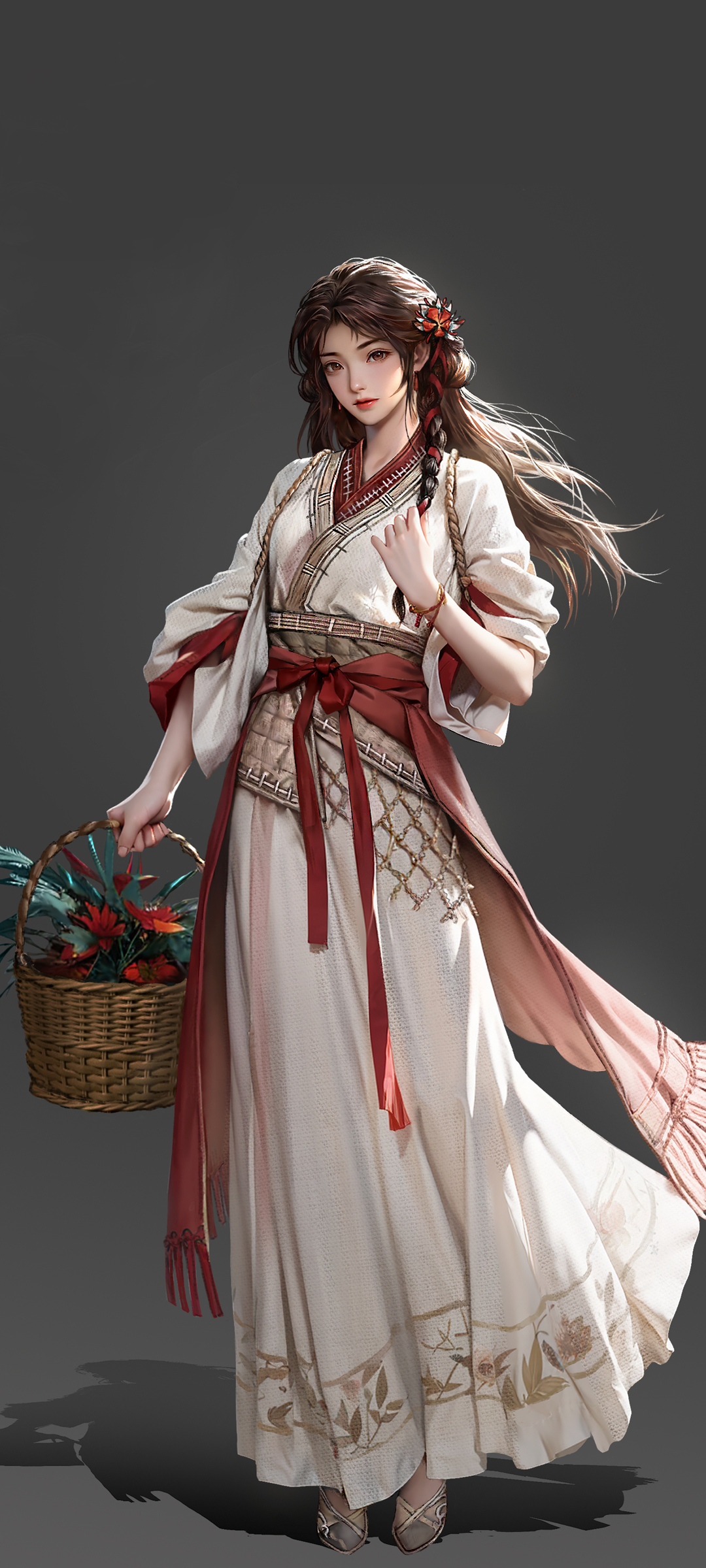 完美世界火灵儿动漫手机壁纸，免费下载，美化你的手机屏幕