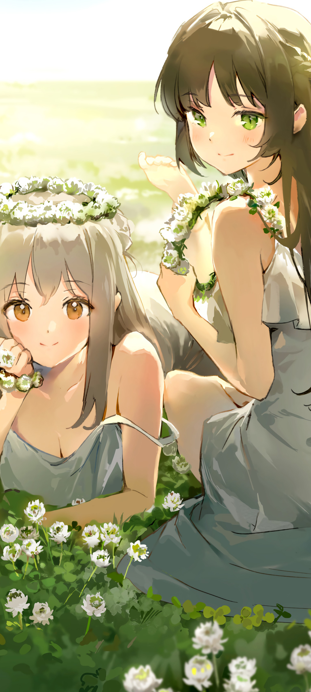 女生专属，百合花冠动漫竖屏壁纸，高清免费下载