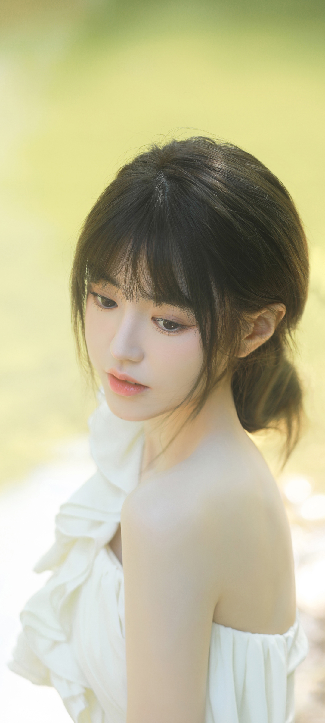 森系清新美女壁纸，免费下载，装点你的手机屏幕