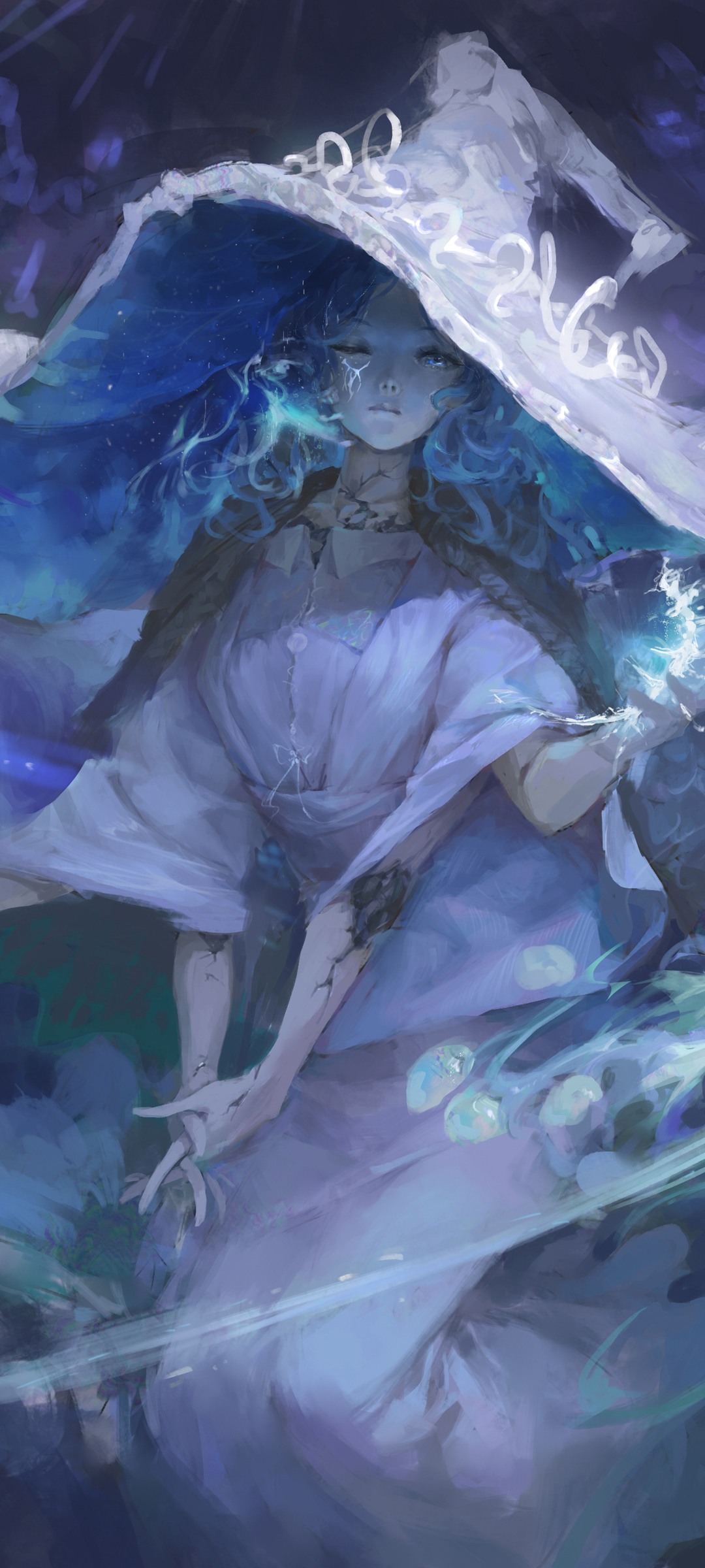 艾尔登法环魔女菈妮绝美壁纸，高清免费下载，专属手机屏保新选择