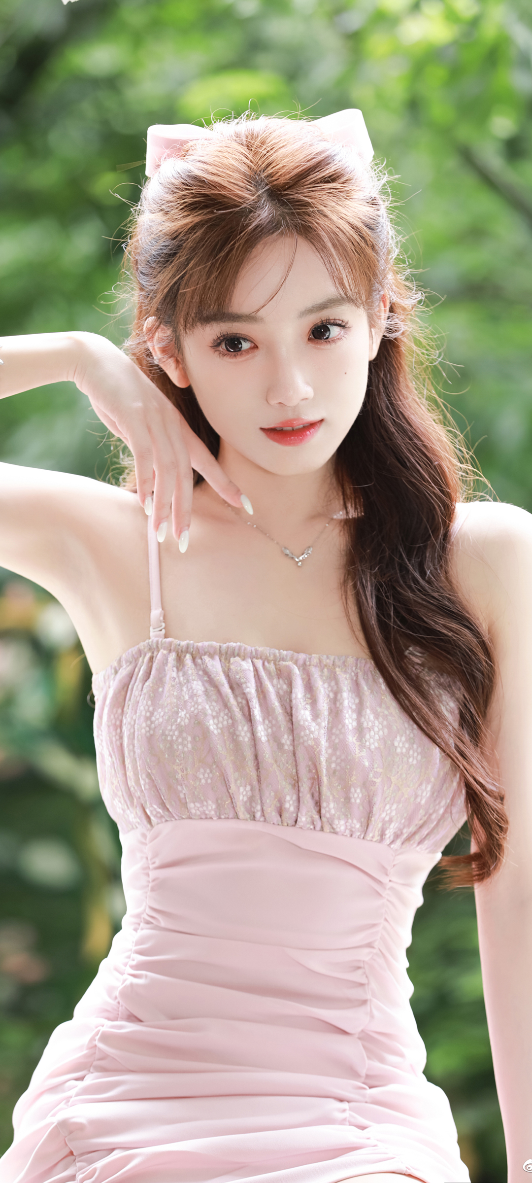 兽耳美女大波浪长发，高清护眼壁纸，免费下载！