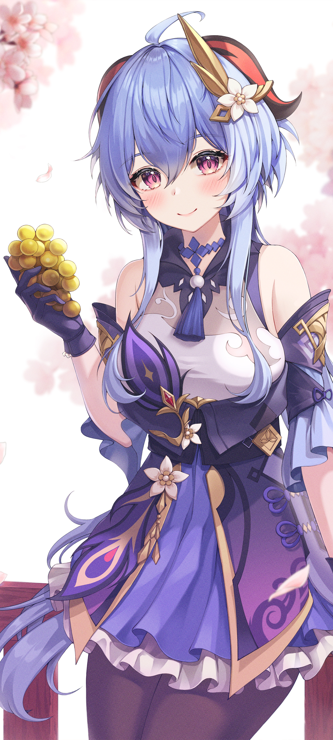 原神甘雨动漫壁纸，全屏高清版，手机免费下载