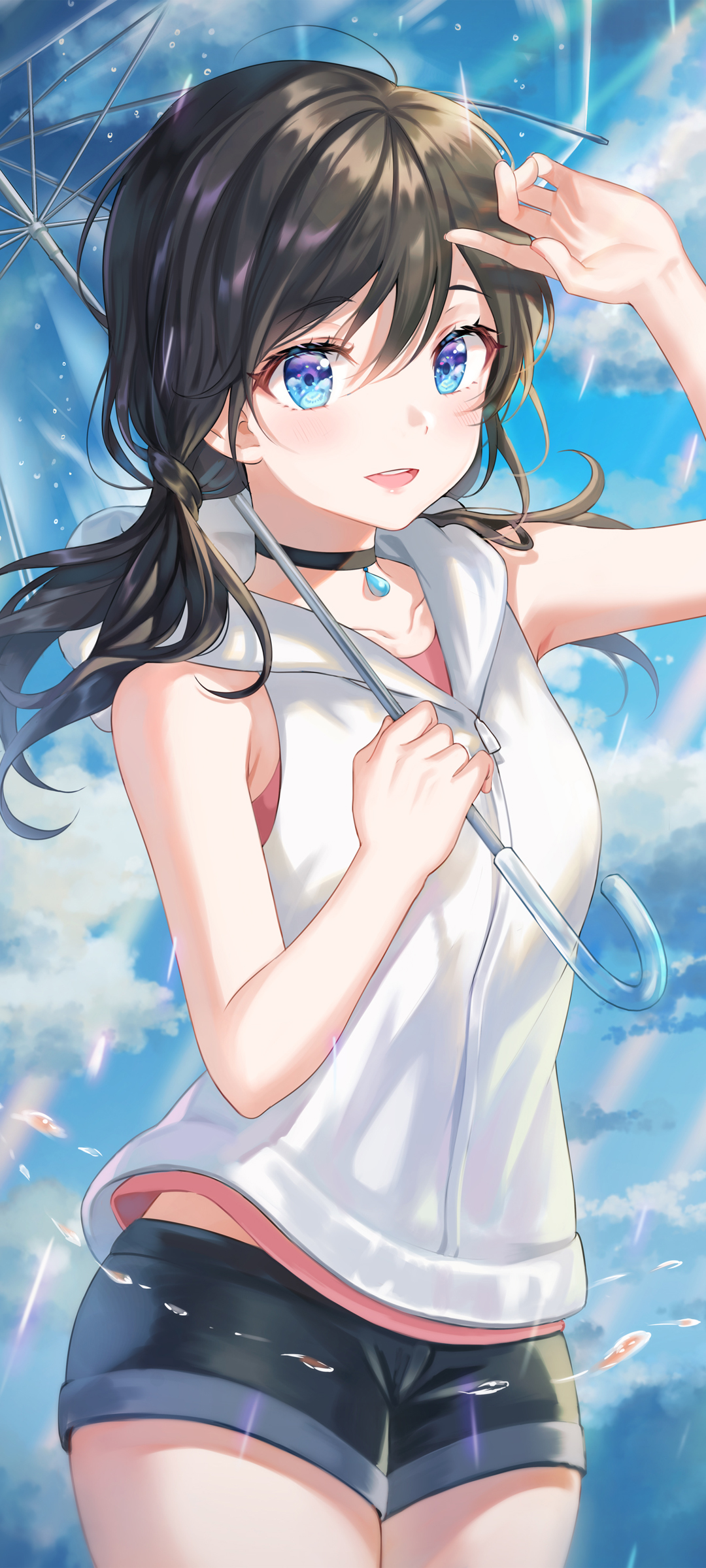 免费下载天气之子天野阳菜动漫手机壁纸，高清精美任你选