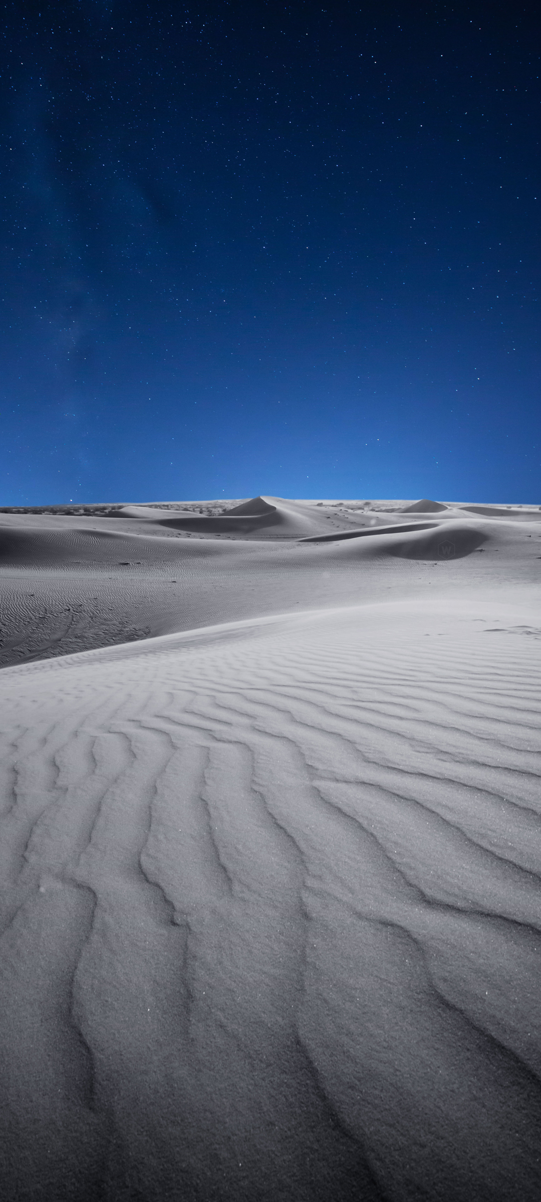 沙漠星空美景手机壁纸，免费下载高清风景图片