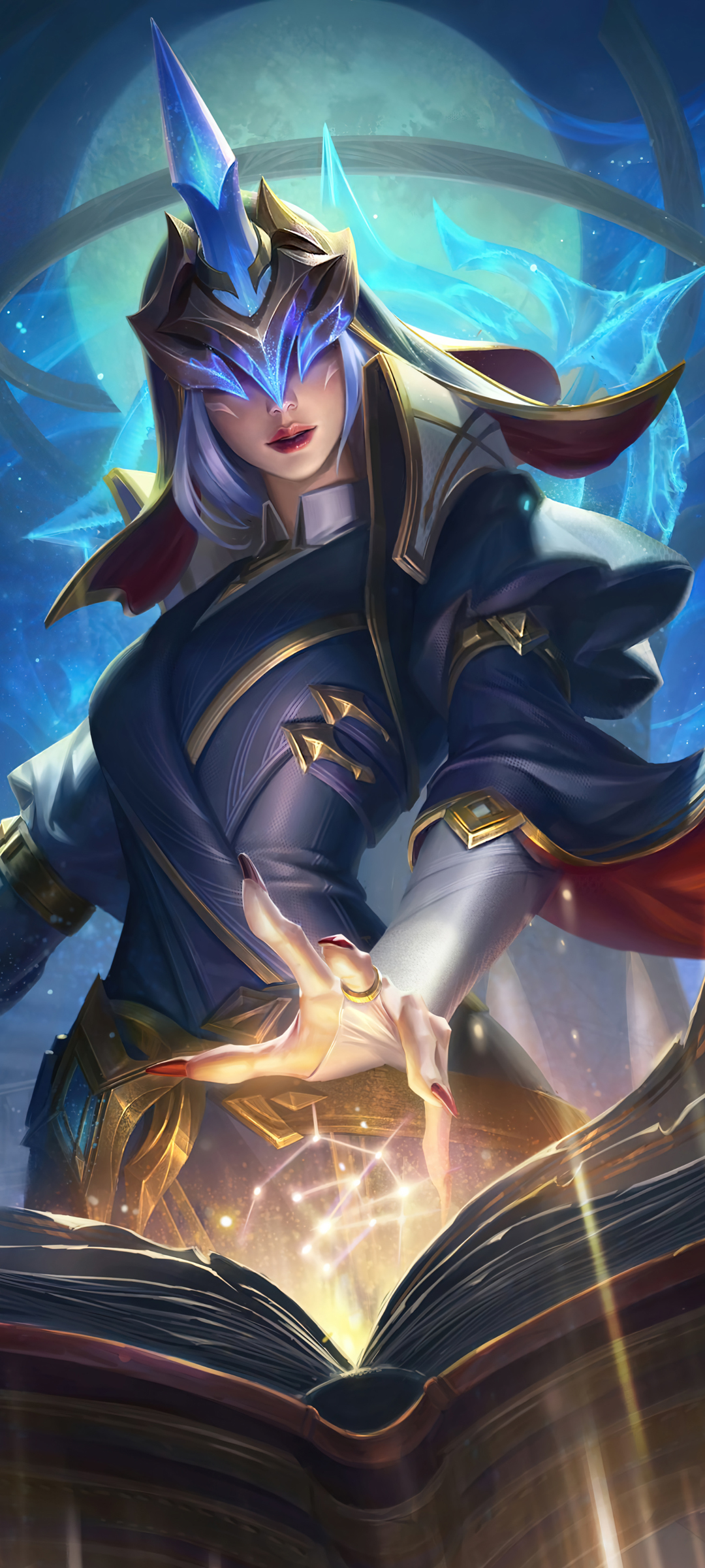LOL星域学者索拉卡，精选英雄联盟手机壁纸，免费下载！