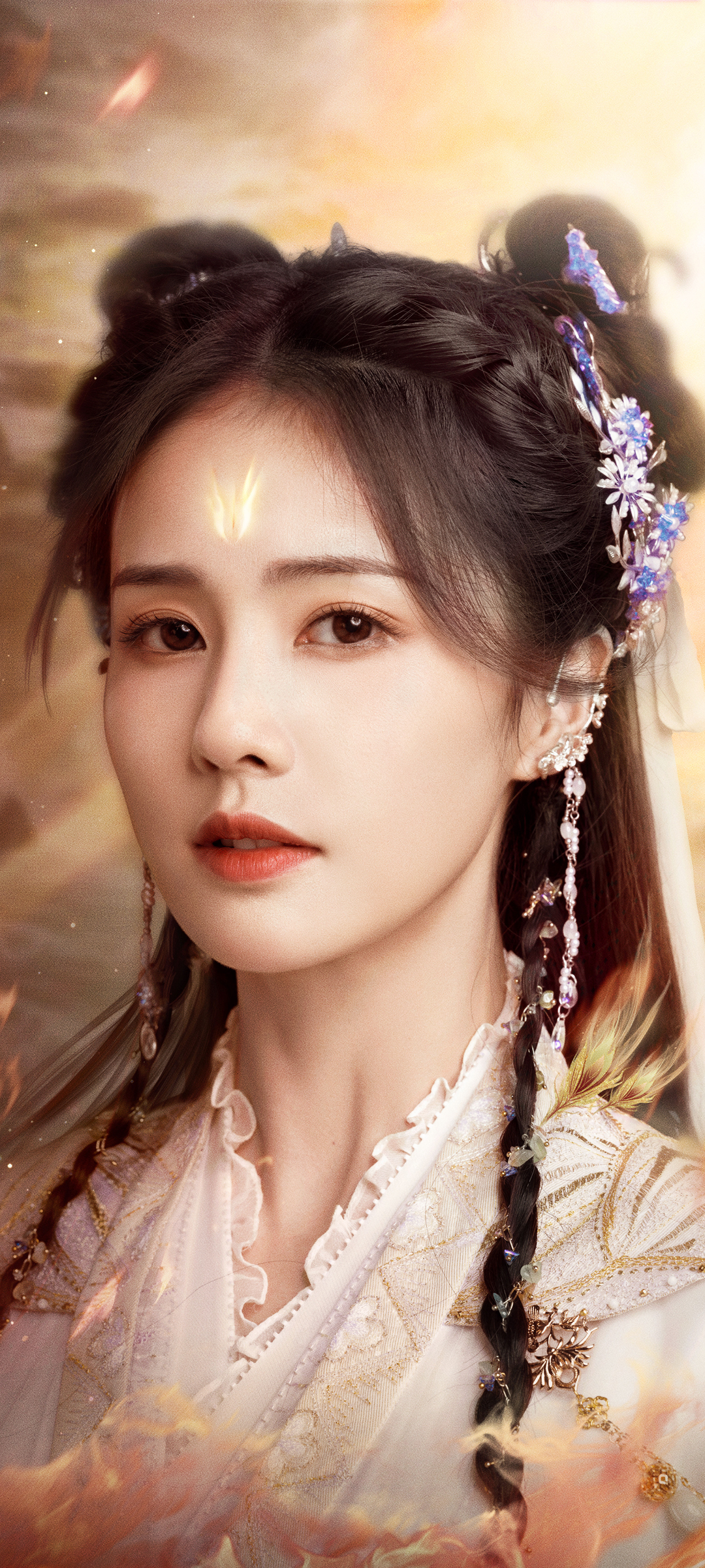 《长月烬明》白鹿绝美古装照，精选手机壁纸免费下载