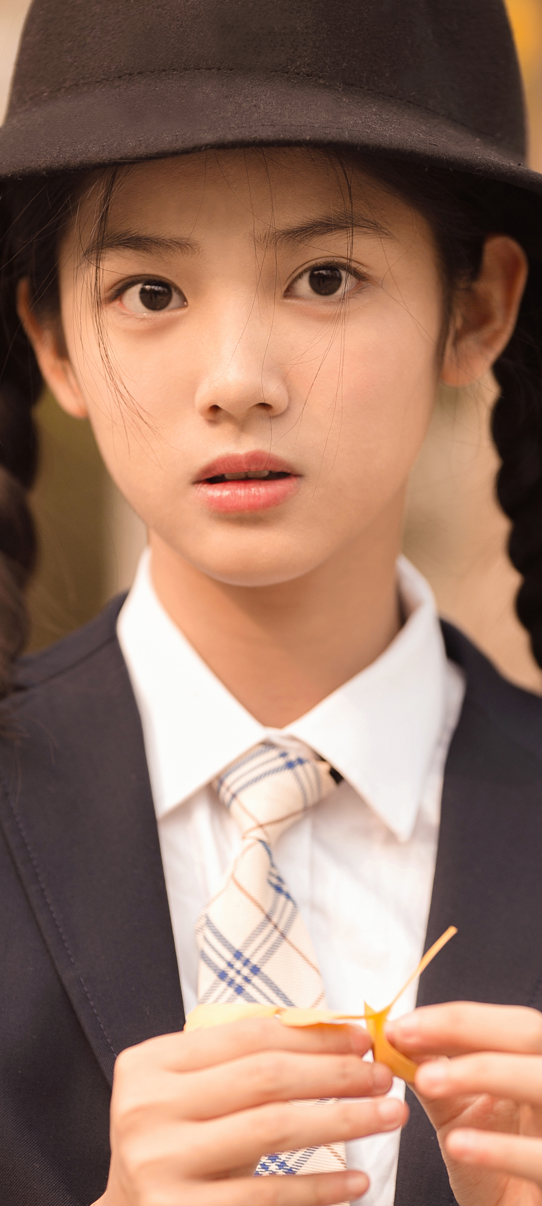 赵蕴卓帽子女神范，绝美手机壁纸免费下载
