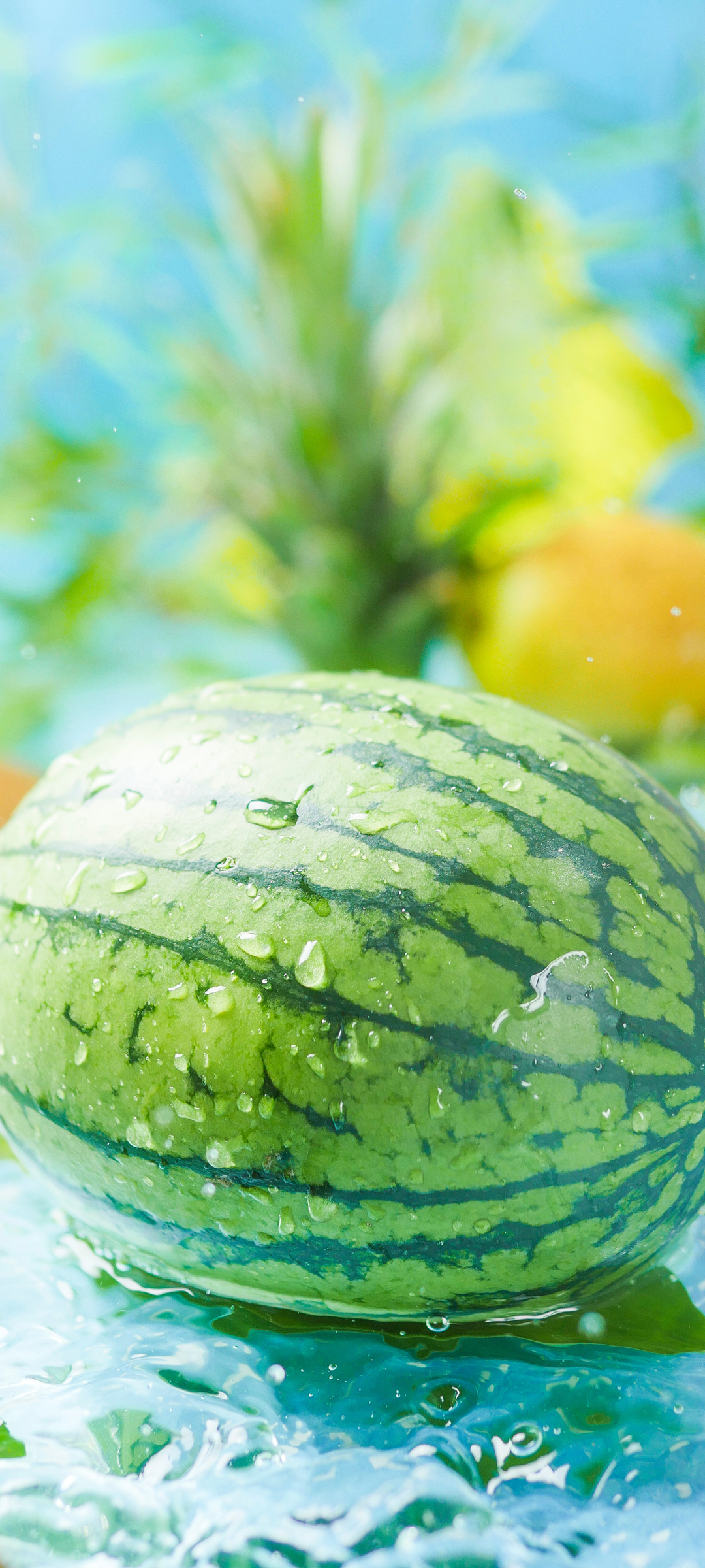 夏日西瓜风情，免费清新水果手机壁纸精选下载