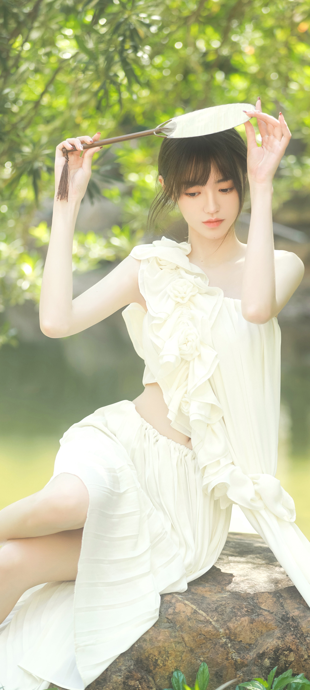 小清新自然美女壁纸，唯美身材，免费下载，手机专属美化