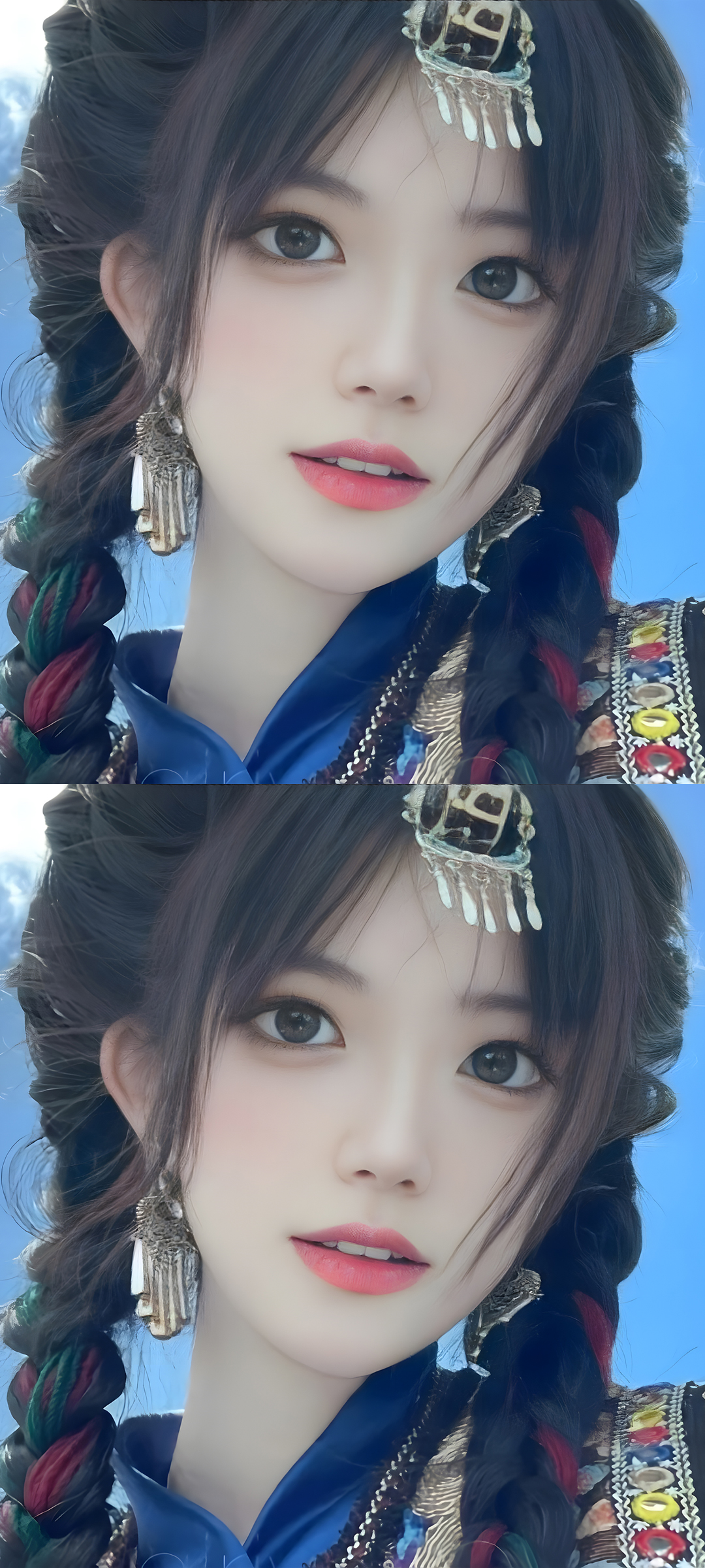 七日藏服美女高清壁纸，免费下载手机专属美图