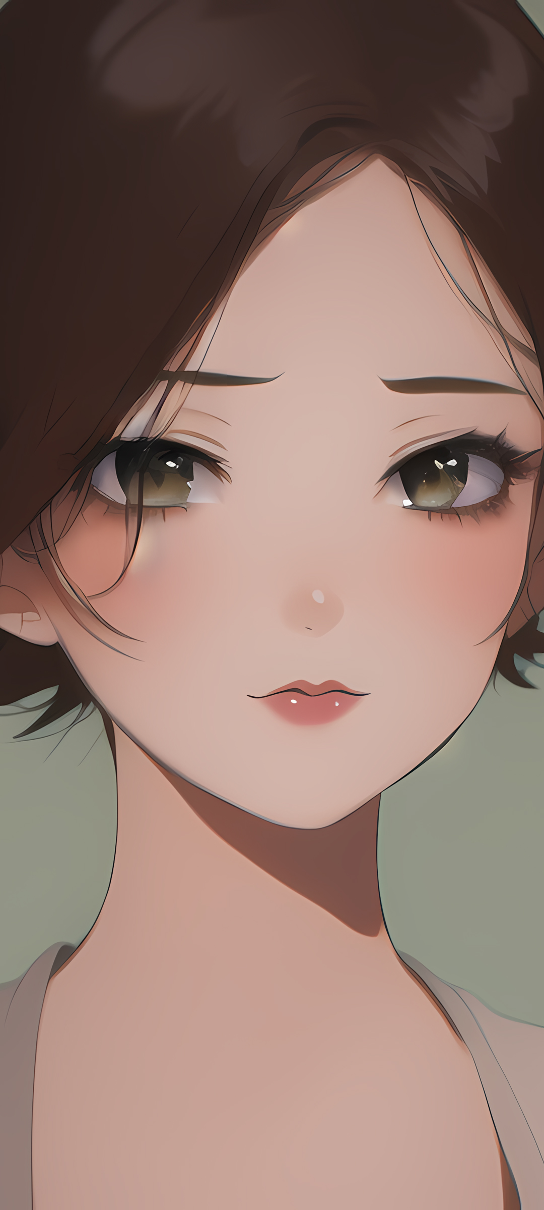 动漫女生萌图集，全屏高清，手机壁纸免费下载