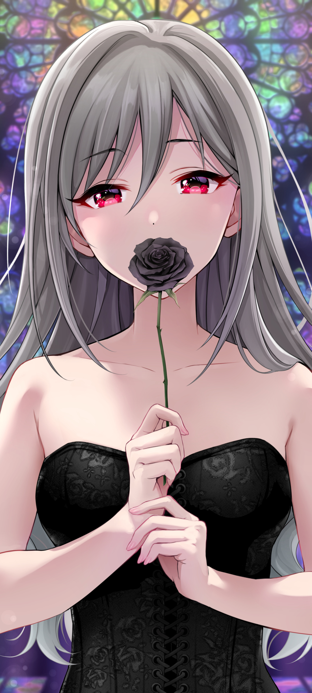 偶像大师，灰姑娘女孩神崎兰子，超清全屏动漫壁纸，免费下载，美化你的手机！