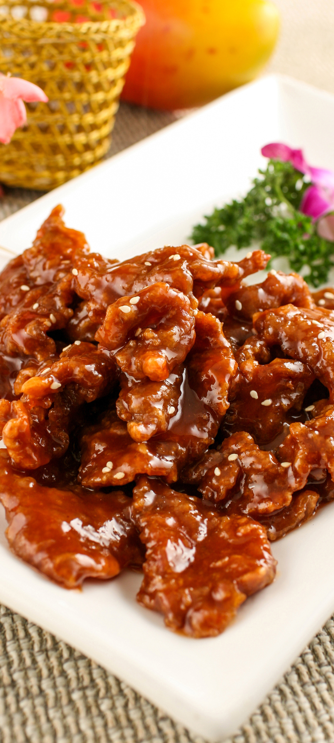 美食盛宴，肉香四溢，绝美风景壁纸免费下载，装点你的手机屏幕