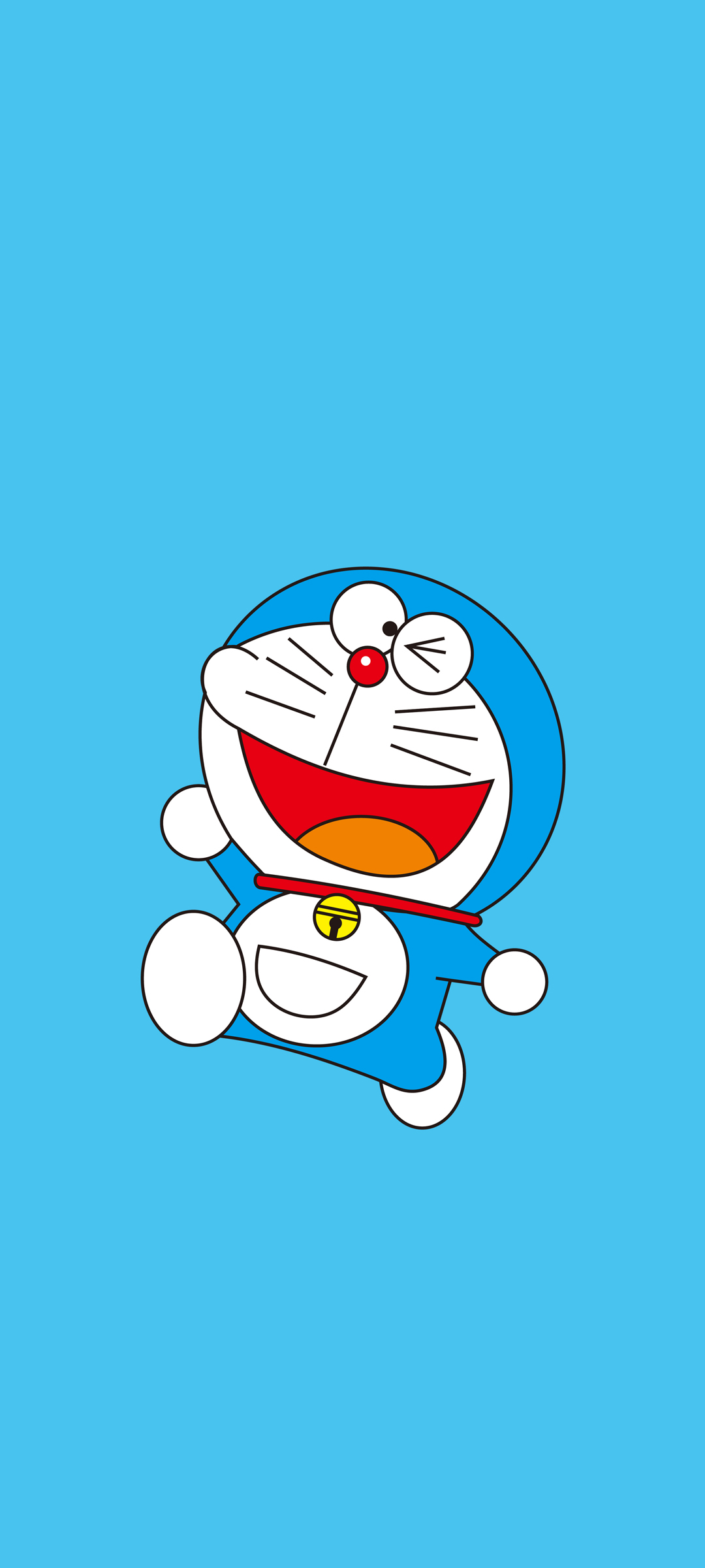 哆啦A梦萌趣手机壁纸，动漫风格，免费下载精选集
