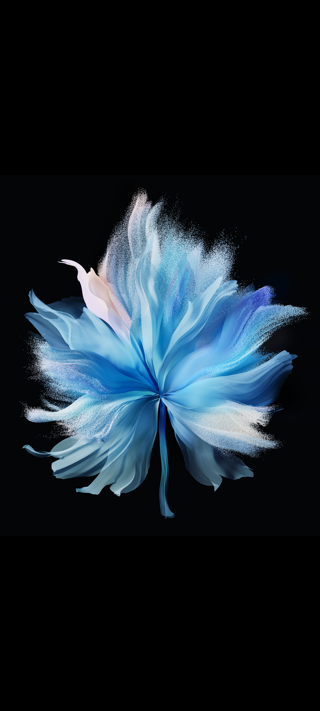 Vivo X Fold 3D，创意叶子壁纸，高清免费下载，美化你的手机屏幕