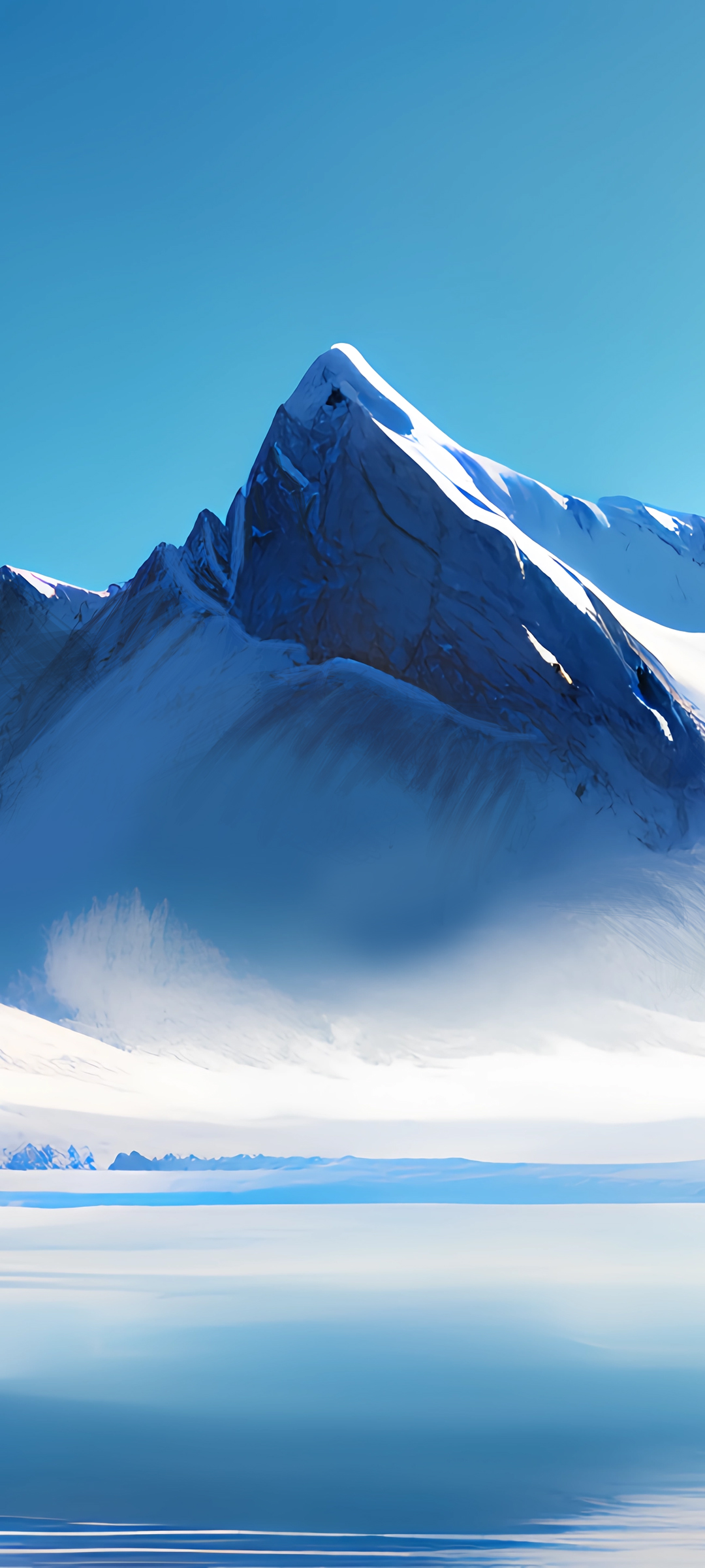 雪山湖光美景，手机壁纸免费下载，精选高清无水印