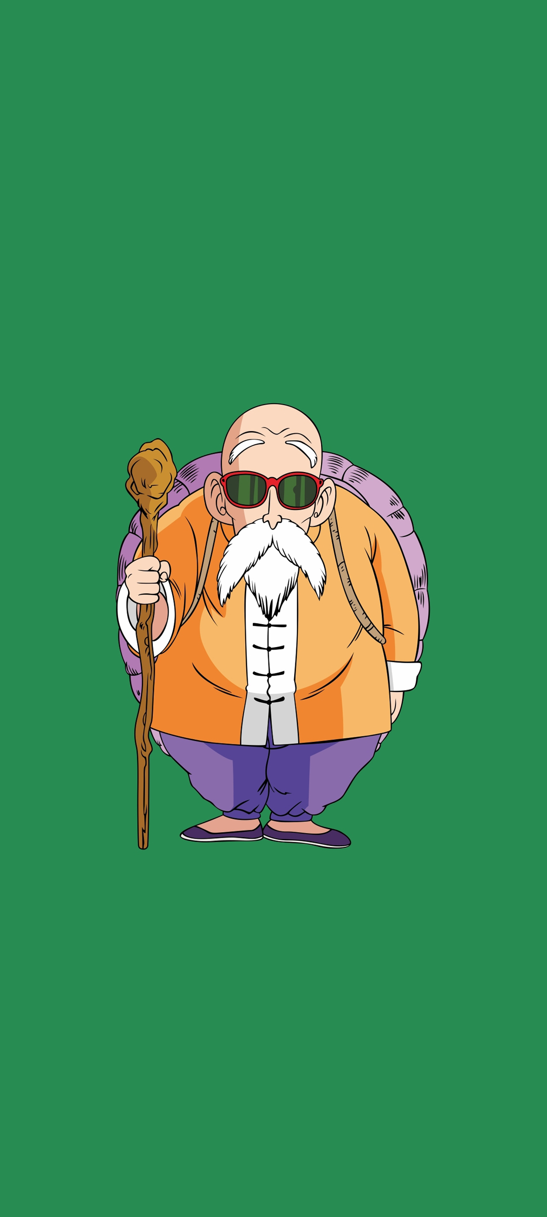 七龙珠龟仙人精美动漫手机壁纸，免费下载畅享