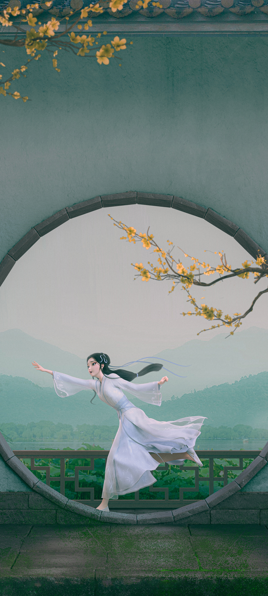 高清《白蛇浮生》小白主题手机壁纸，免费下载，尽享视觉盛宴
