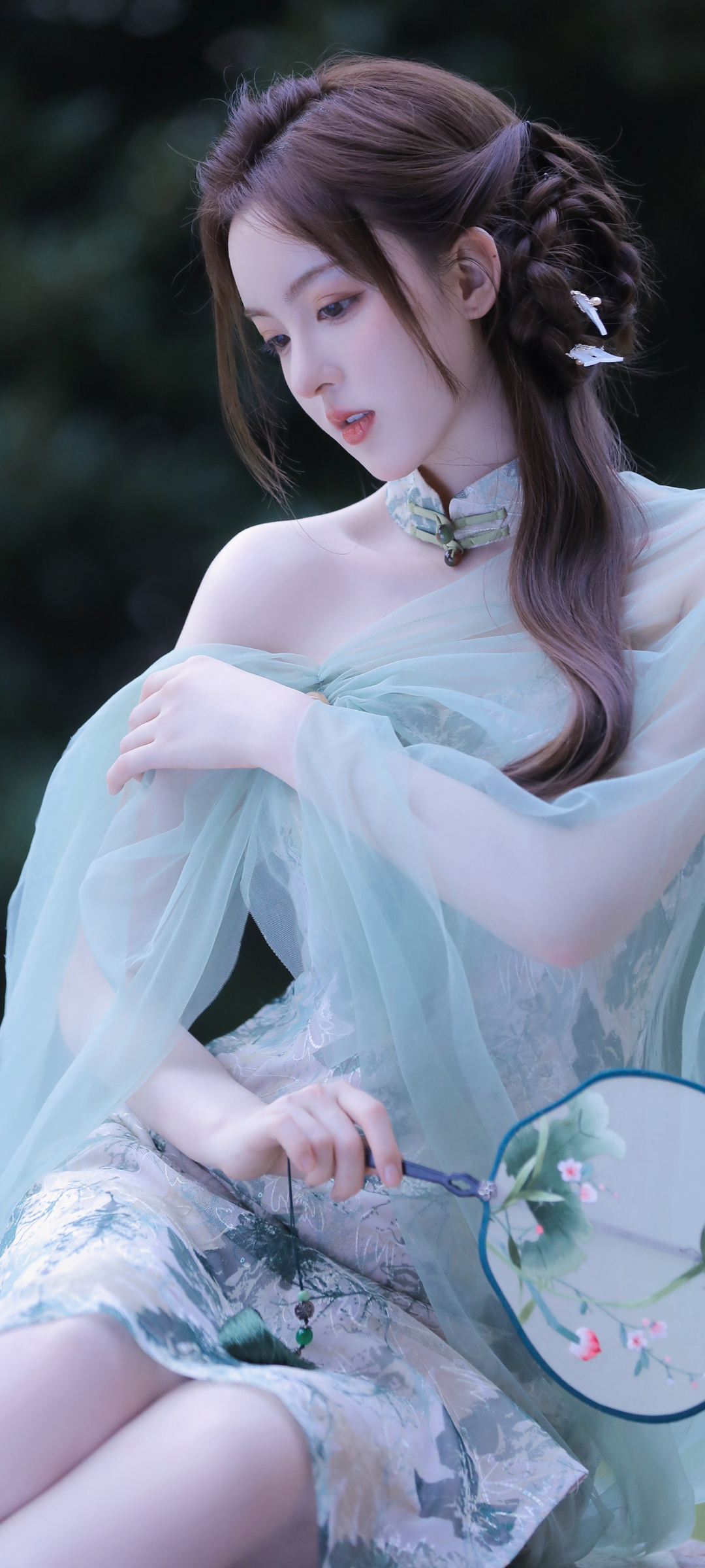 古风美女手机壁纸，唯美画面，免费下载尽享