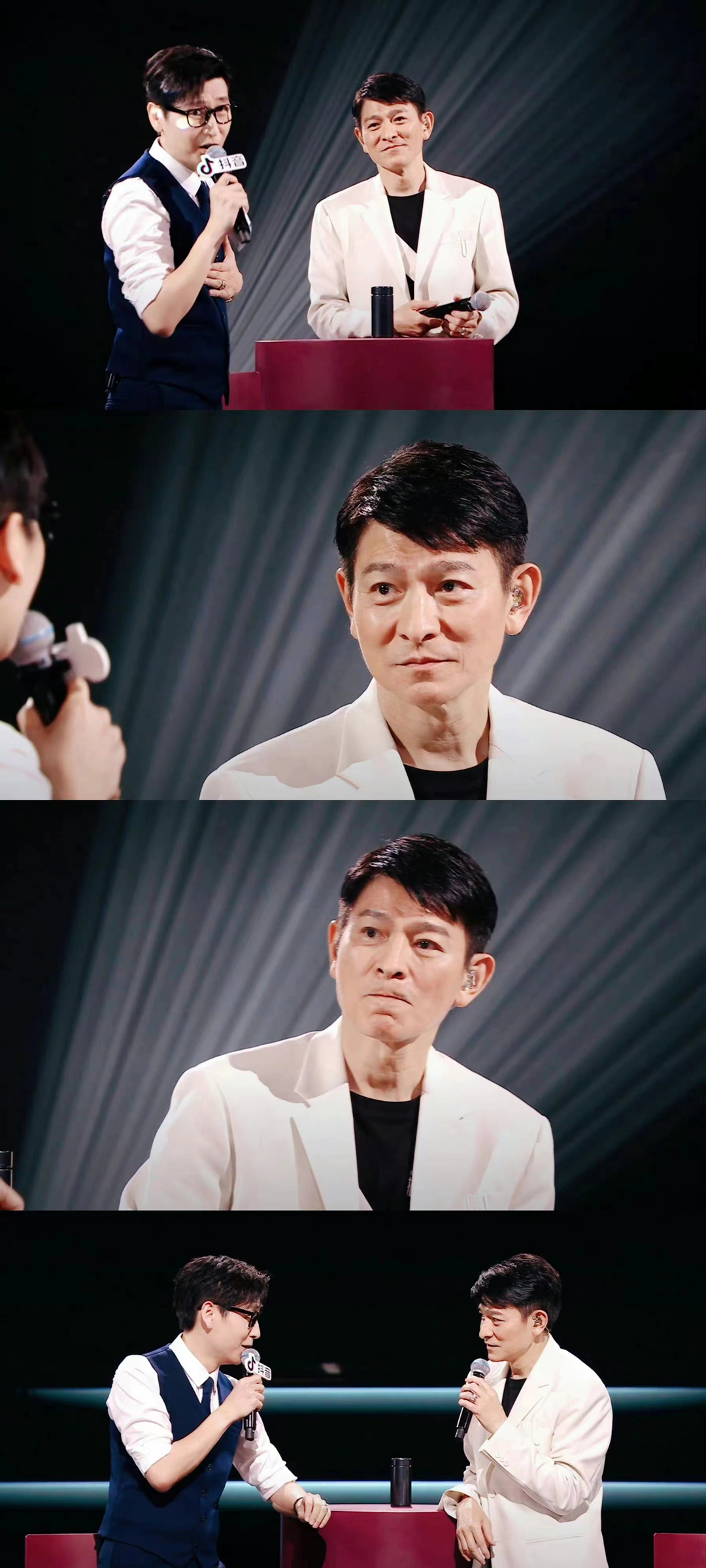 刘德华抖音直播帅照，全屏手机壁纸免费下载，高清帅哥桌面背景