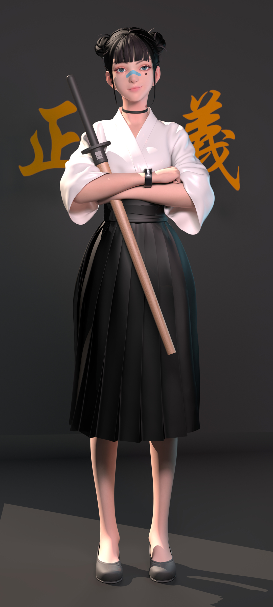集原美3D武术正义，个性美女壁纸，免费手机下载精选集