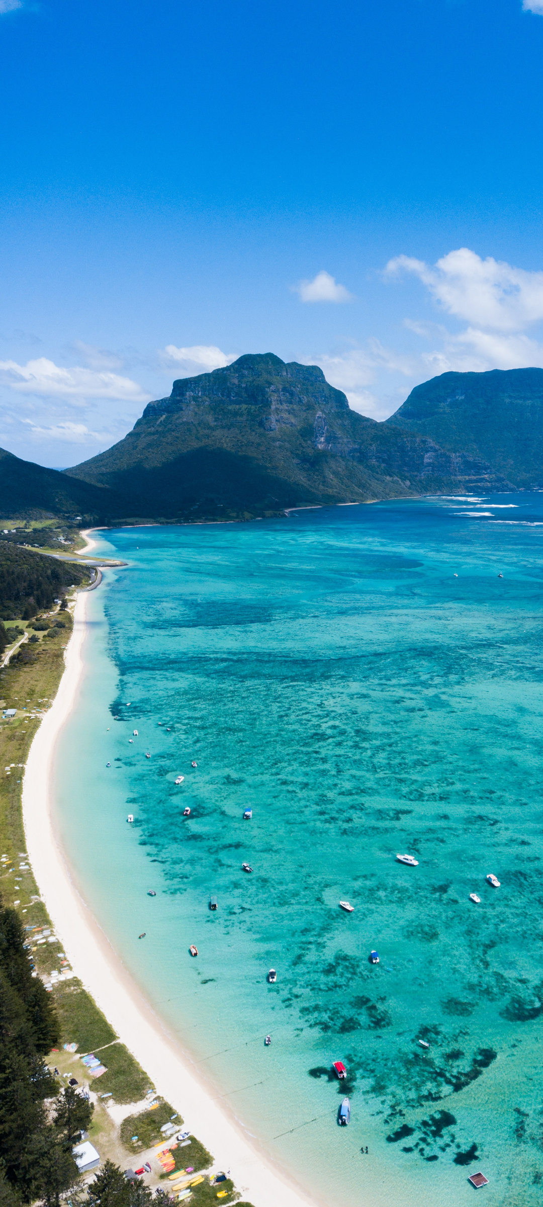 海边海岸美景，免费度假风景手机壁纸，一键下载！