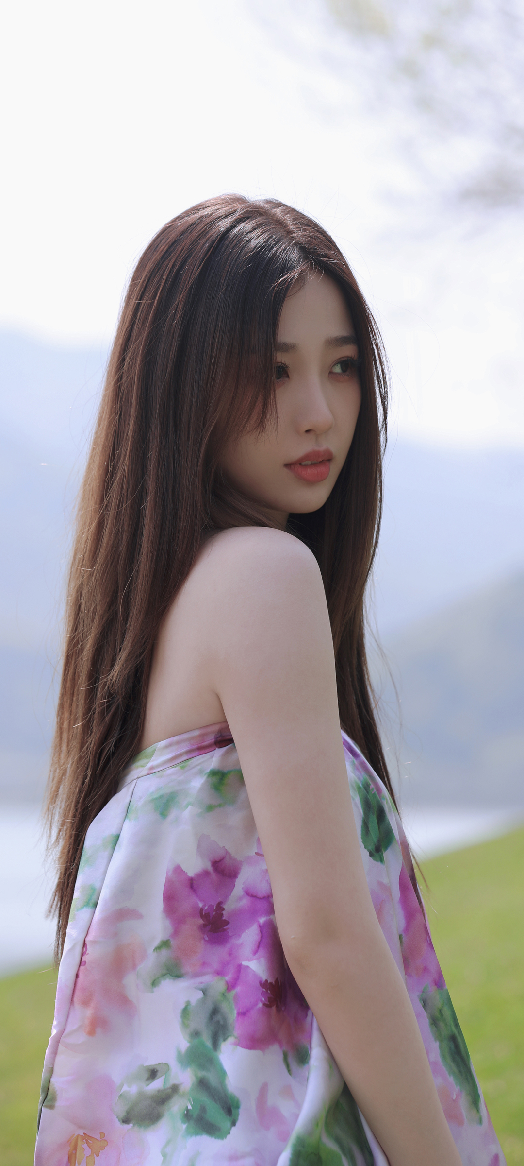 清新女神虞书欣绝美壁纸，全屏高清免费下载，手机美化必备！