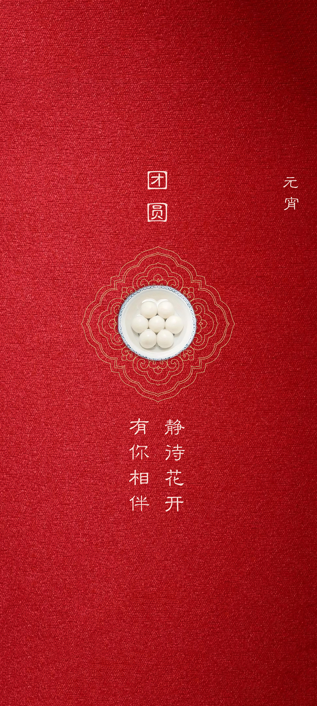 元宵团圆夜，有你更精彩，免费下载新年手机壁纸，共赏花开美景