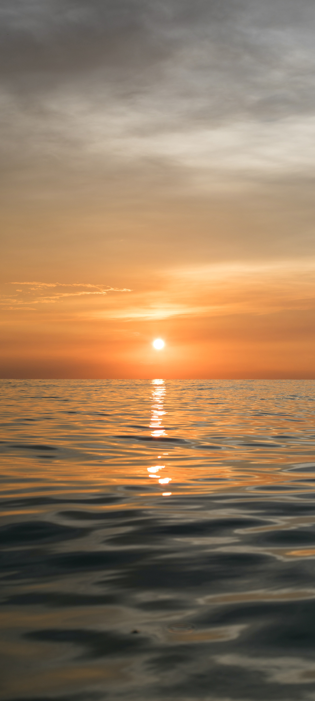海上日落美景，绝美壁纸，免费下载装点手机屏幕