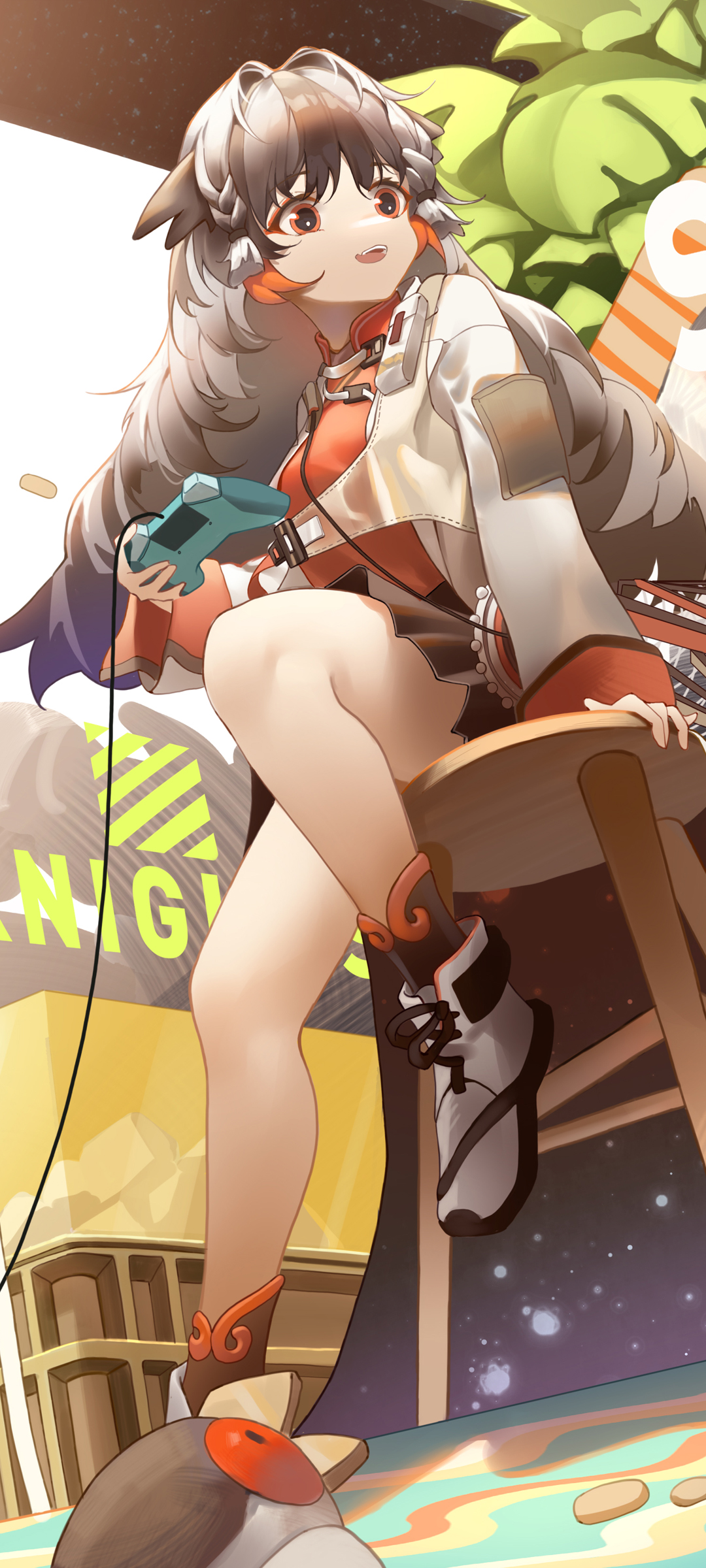 明日方舟雪雉同人，绝美少女动漫壁纸，手机专属，免费下载！