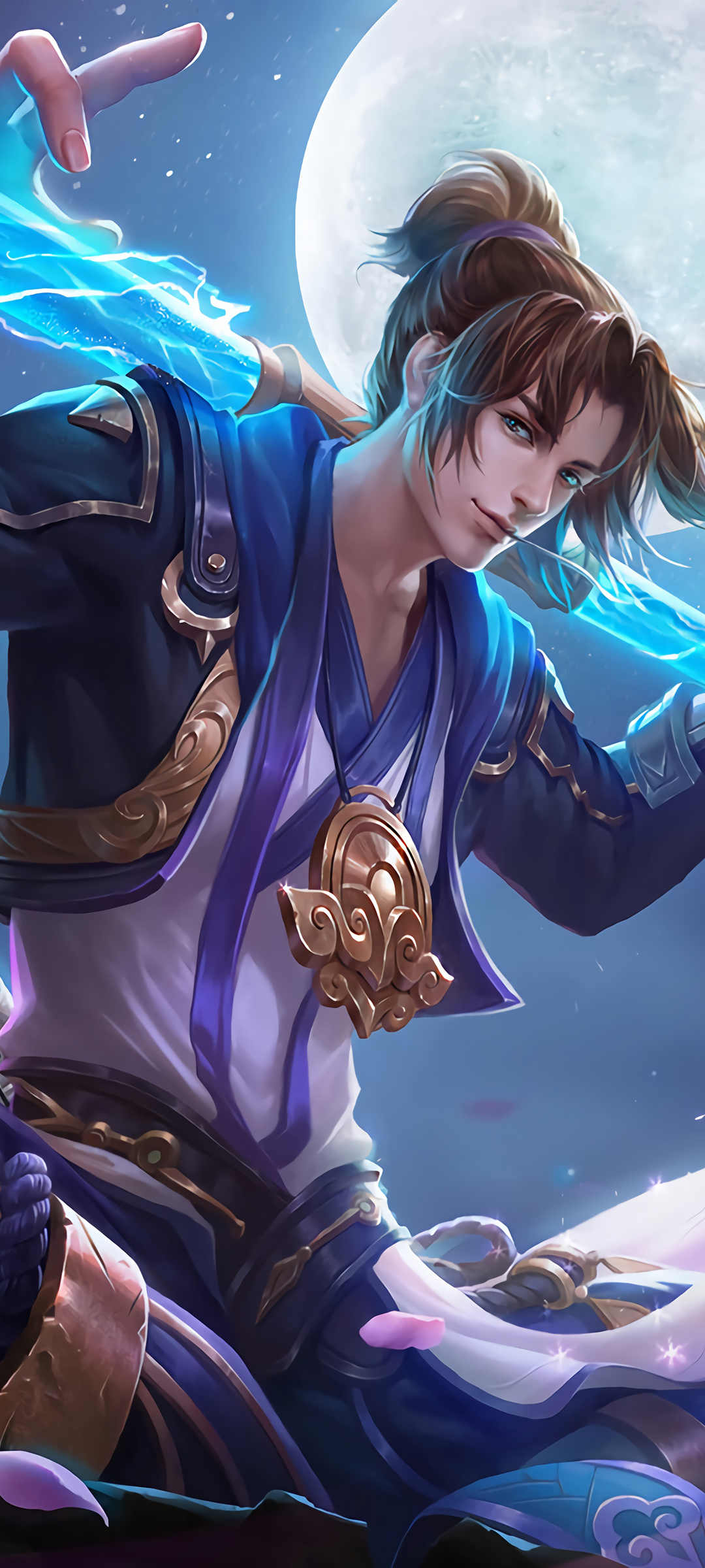 王者荣耀孙悟空至尊宝，全面屏高清壁纸，免费下载畅享！