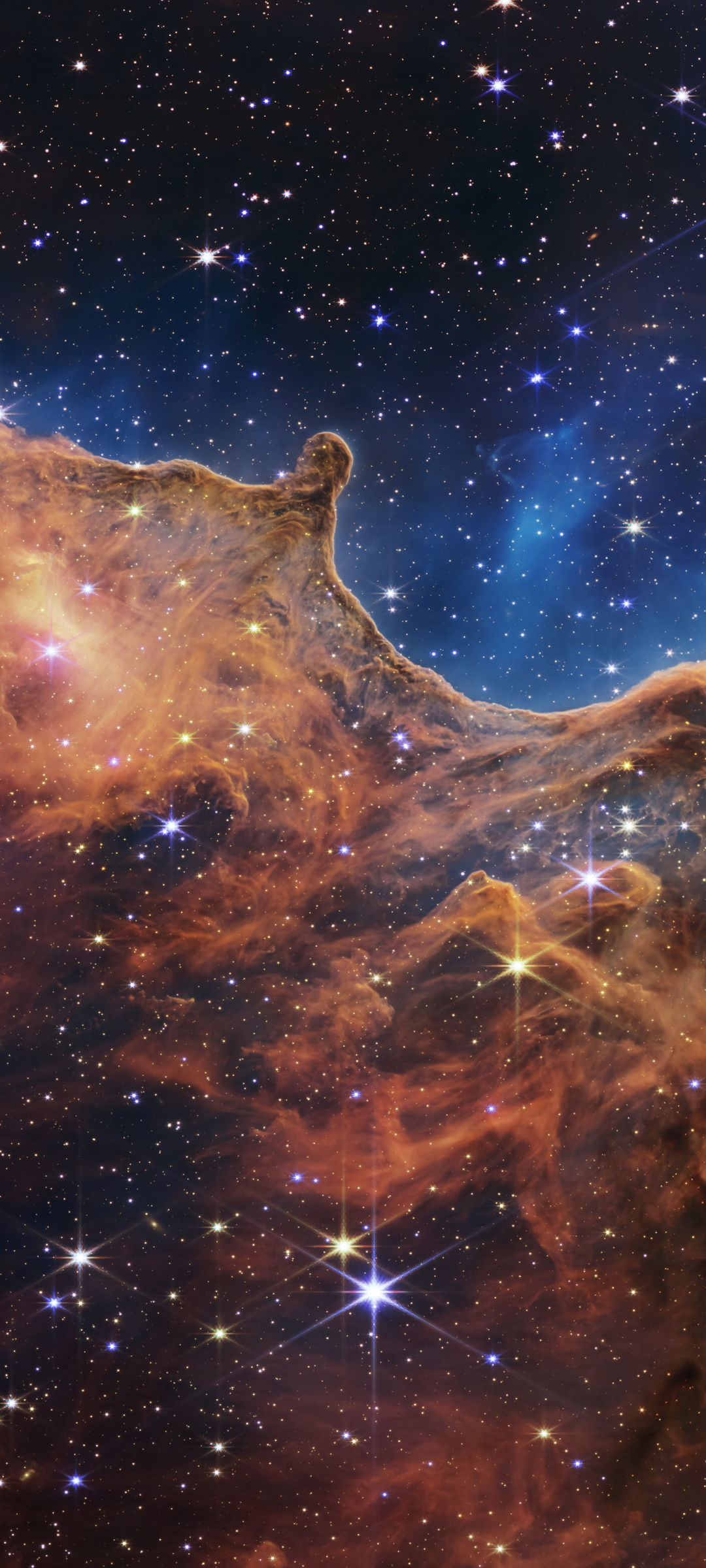 船底座星云绝美风光，免费高清手机壁纸，一键下载！