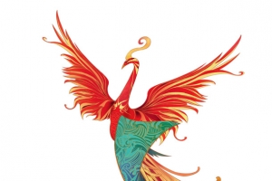 国潮风格 中国风 凤凰 传统素材 PNG