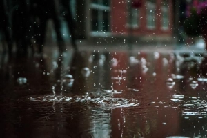 下雨雨滴环境背景