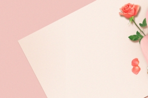 文艺女包促销季玫瑰几何粉色banner