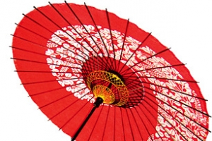 免扣古风雨伞高清透明PNG漂浮元素设计素材免费下载