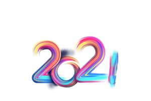 2021艺术字元素