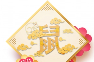 鼠年边框装饰元素