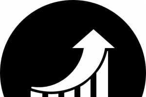 方兴未艾的搜索引擎优化性能优势酒吧内的一个圆圈图标