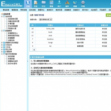 新闻博客资讯图片站 | 帝国CMS自适应HTML5 | 响应式手机网站模板后台功能