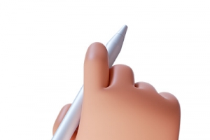 卡通3D立体手C4D模型